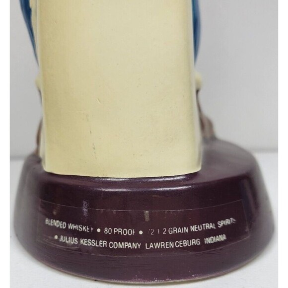 Kessler Whiskey Chalkware Mattel Advertising Football Player Figurine MCM VTG - Picture 7 of 11